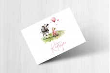 Het meisje met een koetje